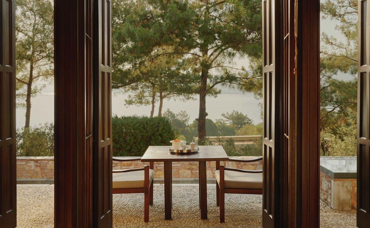 Pool Pavilion Deluxe Sea View Amanruya Bodrum