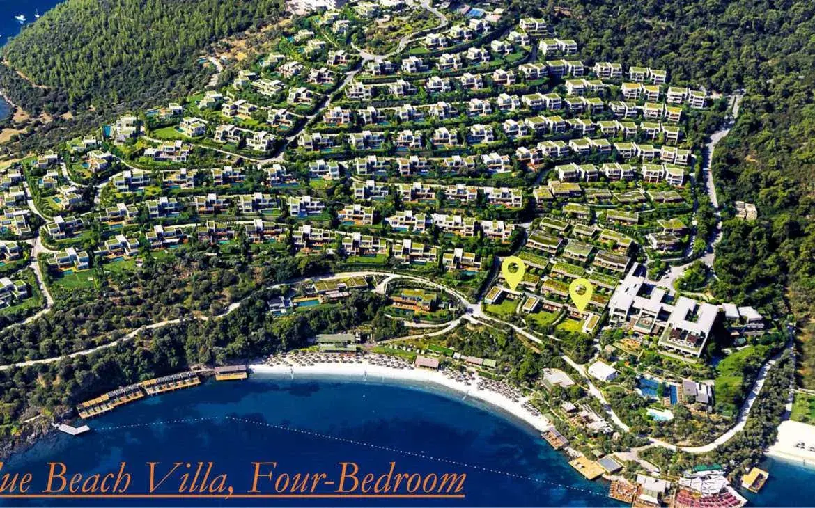Blue Beach Villa 4 Bedroom Mandarin Bodrum
