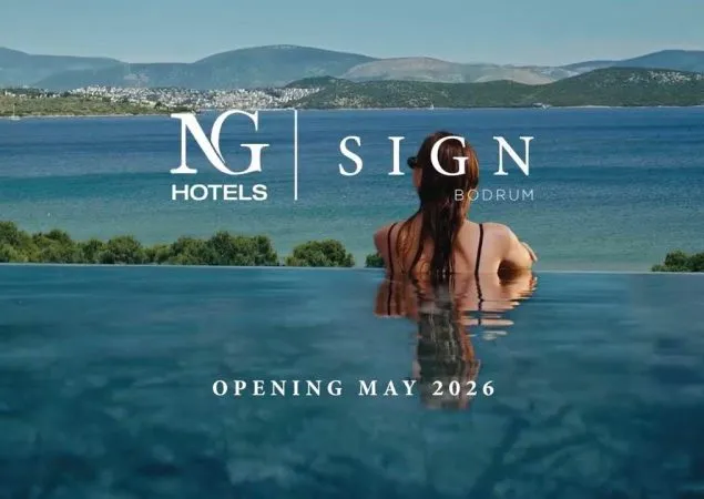 NG Hotels с гордостью объявляет о предстоящем торжественном открытии своего нового роскошного шедевра — NG Sign Bodrum. Открытие курорта запланировано на 2026 год, и этот исключительный проект переосмыслит стандарты премиального гостеприимства на полуострове Бодрум.