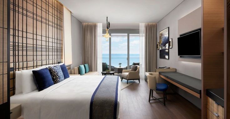 deluxe sea view room JW Marriott Hotel Istanbul Marmara Sea