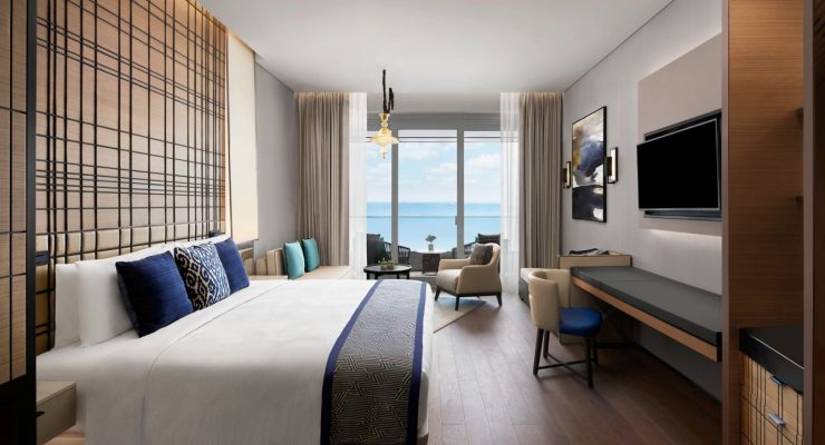 deluxe sea view room JW Marriott Hotel Istanbul Marmara Sea